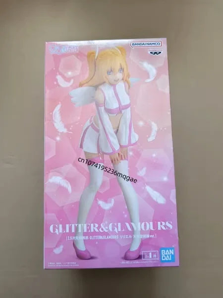 In Stock Bandai 2.5 Dimensional Seduction RIRISA AMANO Lily Elu Ariel Anime Action Figures Model GLITTER & GLAMOURS Ornaments