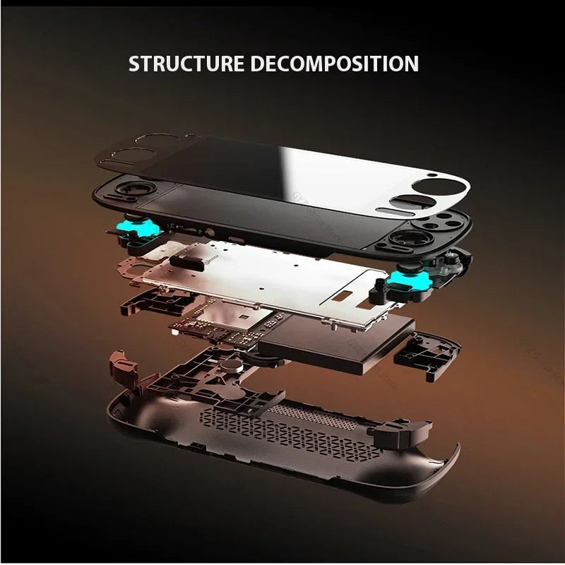 EAEY Retroid Pocket 5 Rp5 Handheld: 8 GB + 128 GB, 5,5 Zoll OLED, Bluetooth 5.0 | Unterstützt PSP/PS2-Spiele, tragbare Retro-Gaming-Konsole