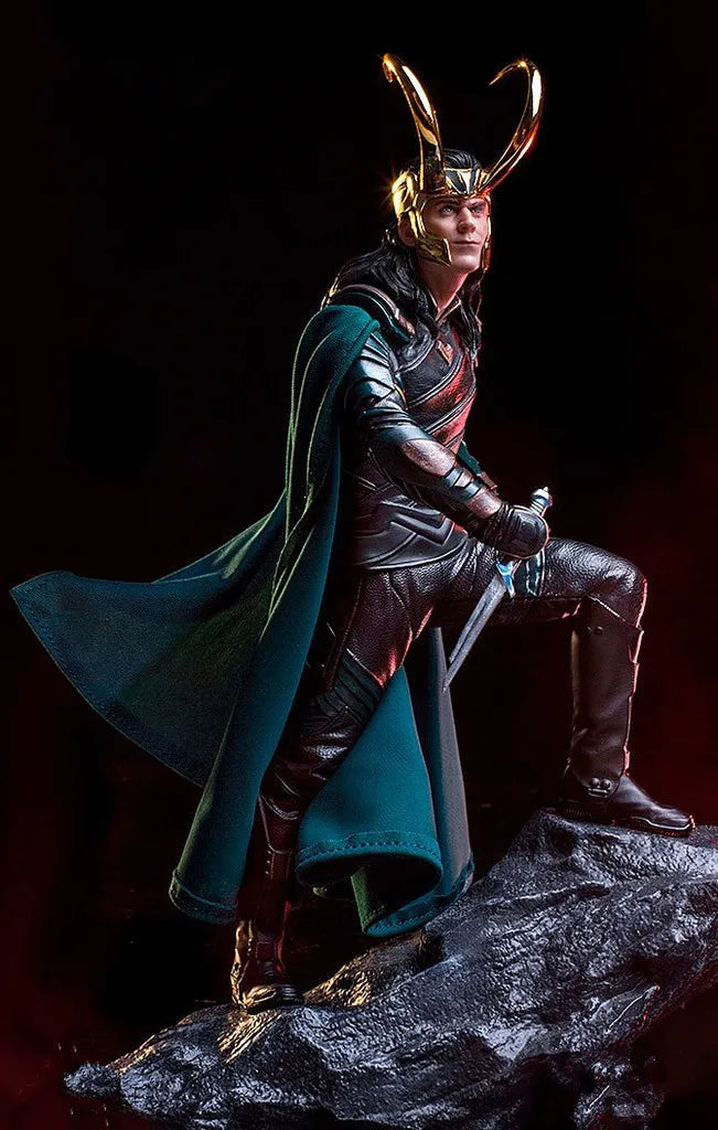 25CM 1/10 Loki 3.0 Marvel Avengers Laufeyson Thor Ragnarok Anime Figure Model Collecile Action Toys Gift