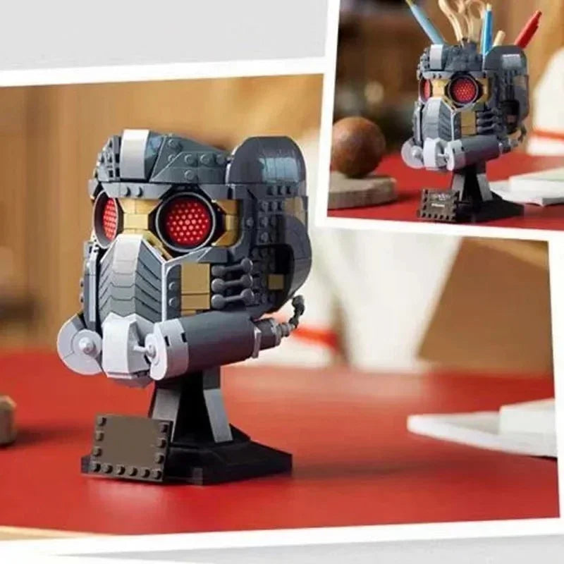 Star-Lord's Helmet Model Building Block Model Toys for Children Birthday Christmas Gift
