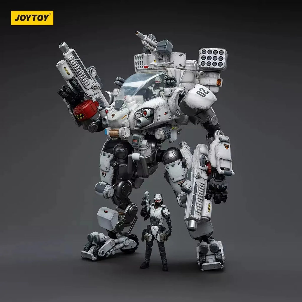 JOYTOY 1/25 God of War 86 Tiekui Dual Pilot  lron Wrecker Steel Bone Mecha Christmas Present Hobby Action Figures Model Toys