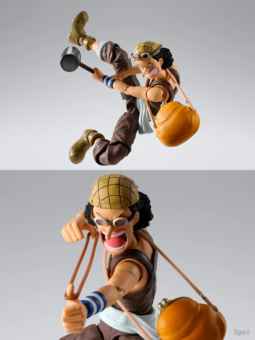 【Pre-sale】BANDAI SHF ONE PIECE Usopp ‌Prologue of The Adventure‌ Action Figures Model Toys