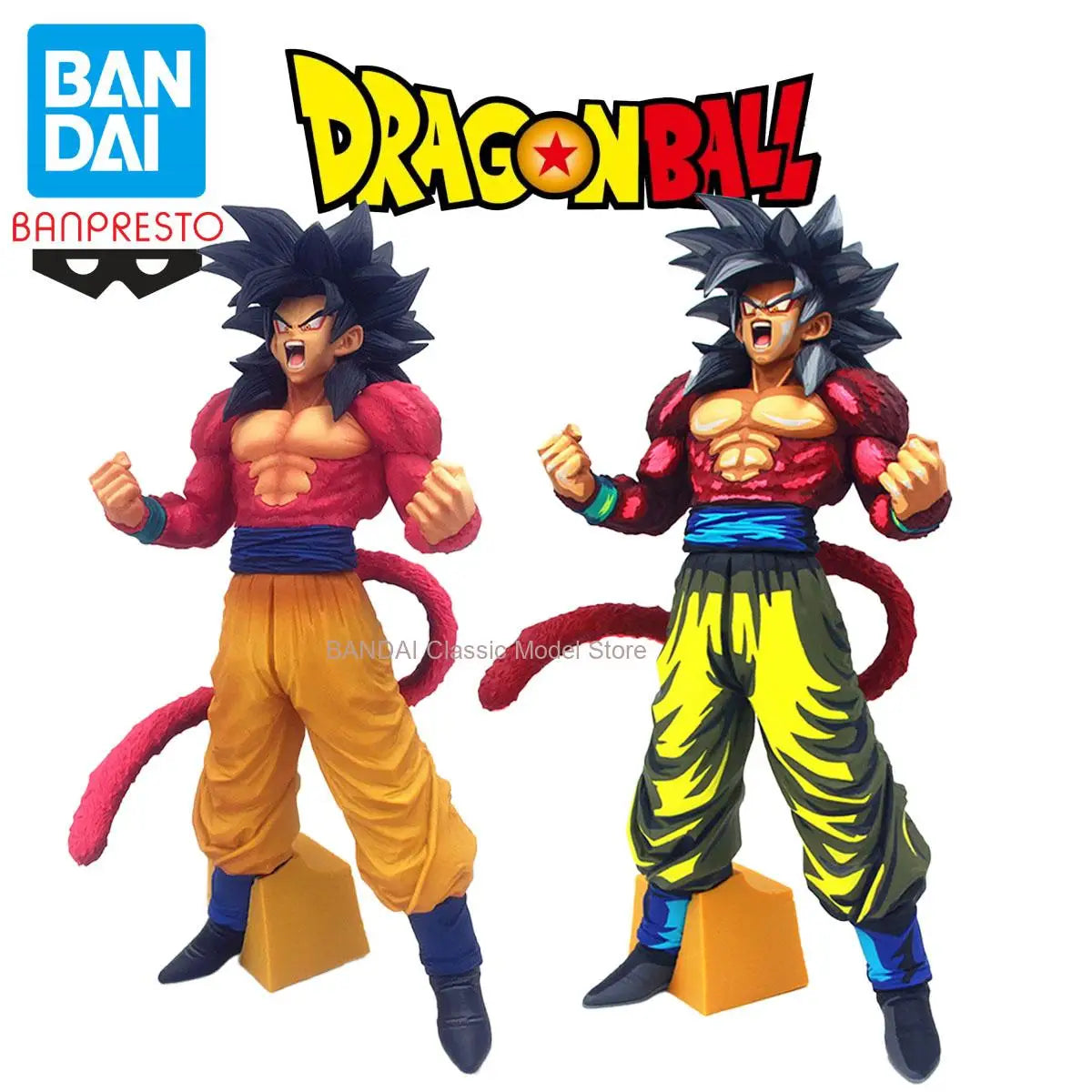 100% BANDAI In Stock Original Dragon Ball GT SMSP TAG FIGHTERS Son Goku Anime Figures Collection Action Model Toys