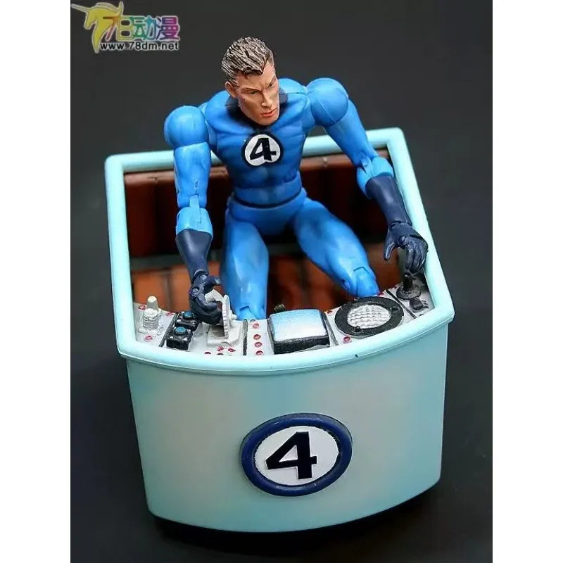 Original Marvel Legends Series MR.FANTASTIC Anime Figure Toy Gift Collection