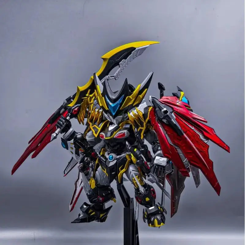Motor Nuclear Gan Jiang Q Version MNPQ-XH04 Articulated Action Figures Assembly Model Kit Alloy Desktop Ornament Boy Toys Gifts