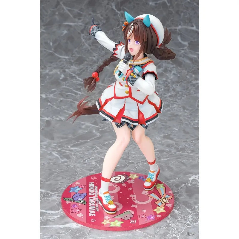In Stock Phat! Uma Musume Pretty Derby Hokkori Tsumore White Wing Return Ver. 1/7 24cm Figure Anime Model Desktop Collectible