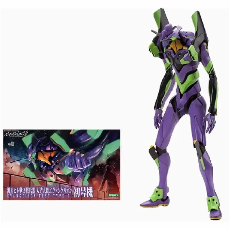 Original KOTOBUKIYA EVA NEON GENESIS EVANGEVAN GELION-01Anime Action Figure Assembly Model Toys Collectible Model Ornaments Gift
