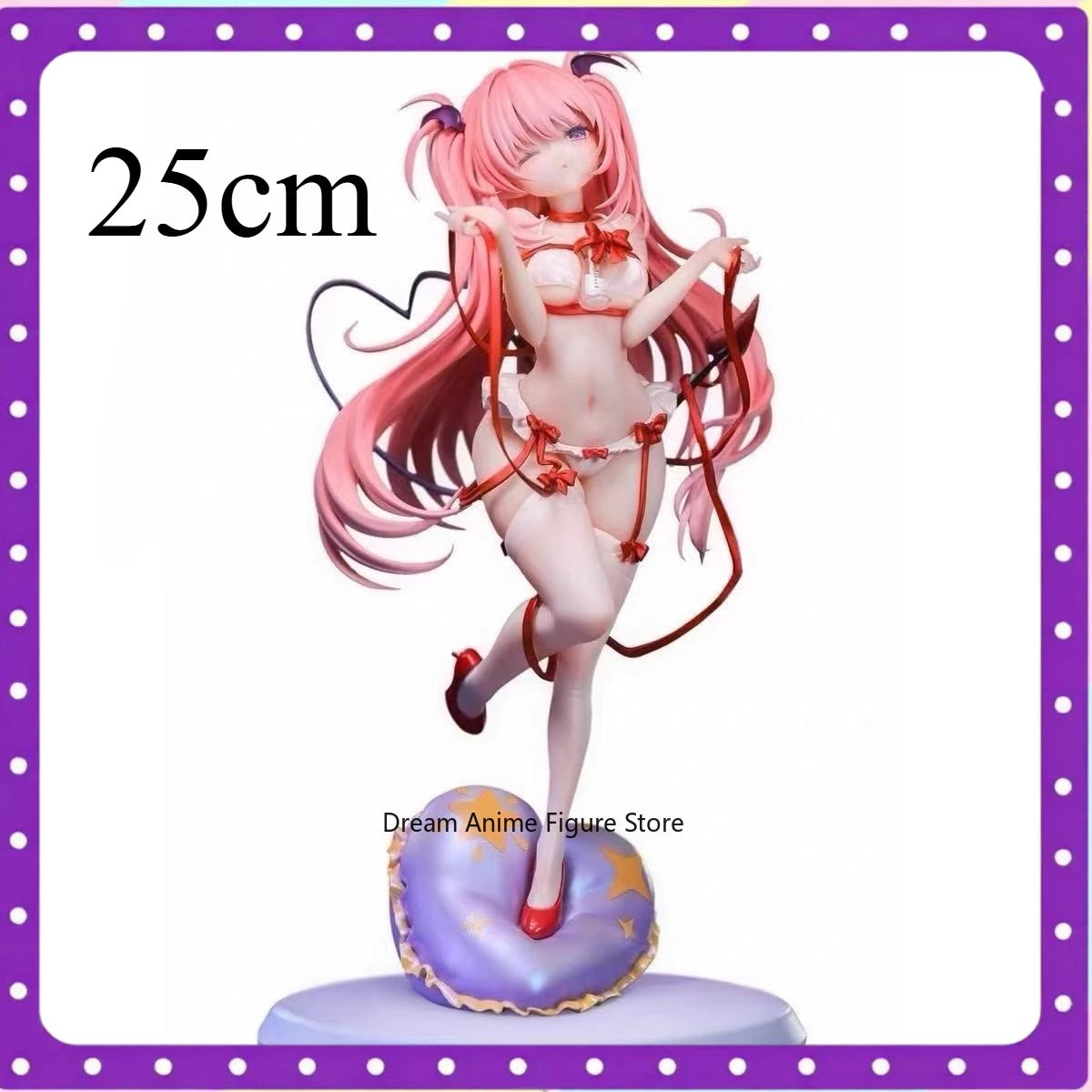 In stock. Original Bunny Girl Rurumu 1/6 scale figure, decorative ornament, collectible gift, 25cm in height.