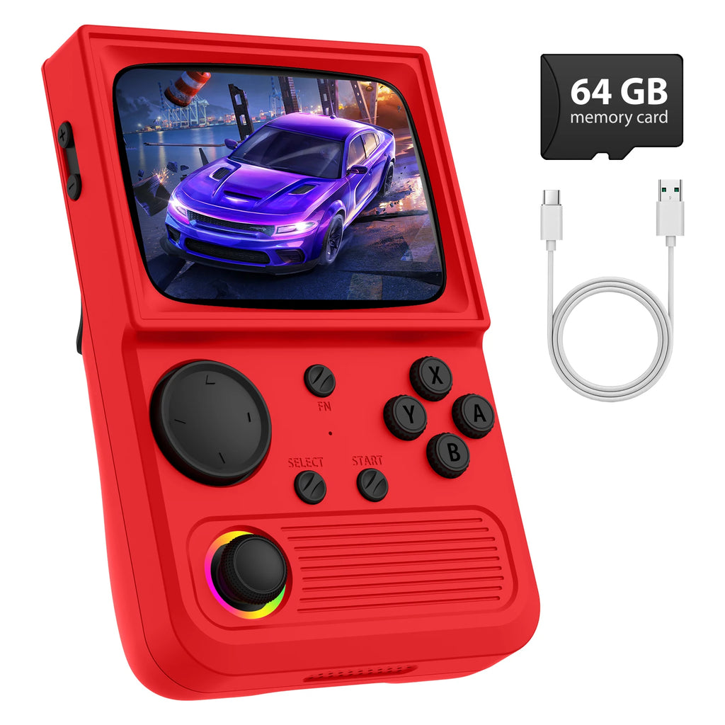 AISLPC R36T Retro TV Handheld Game Console Wifi Multiplayer 3.5 inch IPS Screen Linux System Portable Pocket Player 18000+ Games