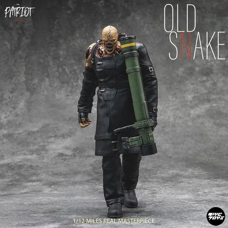 In Stock Patriot 1/12 Nemesis-T Type Tracker Resident Evil BIG BOSS Action Figure ACG Model Trendy Toy Desktop Doll Collectibles