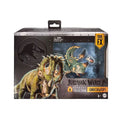 Original Jurassic World Hammond Collection Sinoceratops Allosaurus Dinosaurs Action Models Toys for Boy Articulated Dino Figure