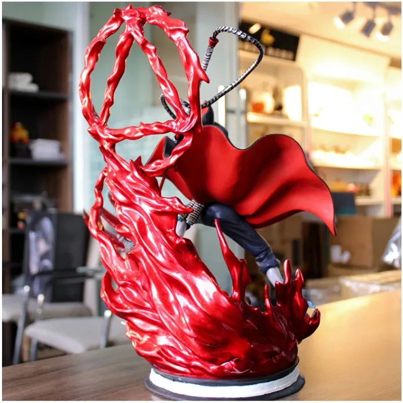 36cm Naruto Large Akatsuki Hidan Evil God PVC Statue Big Anime Figure Model with Human Face Collection Desktop Decor Gift Boys