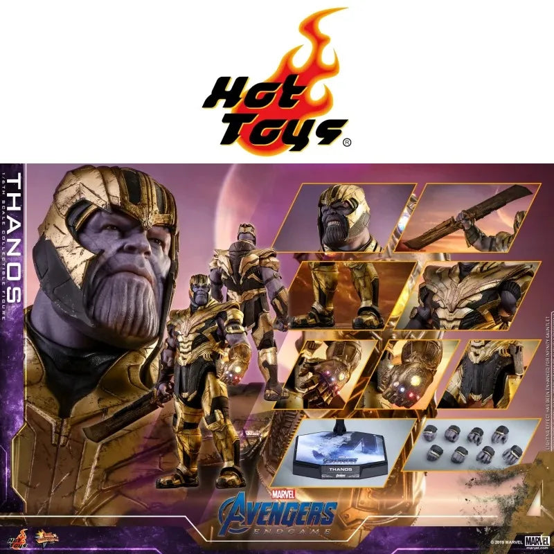 Spot SaleEn Stock Hottoys genuinos Ht Marvel Mms529 vengadores 4 Thanos 3,0 figura de acción recogida sorpresa cumpleaños modelo