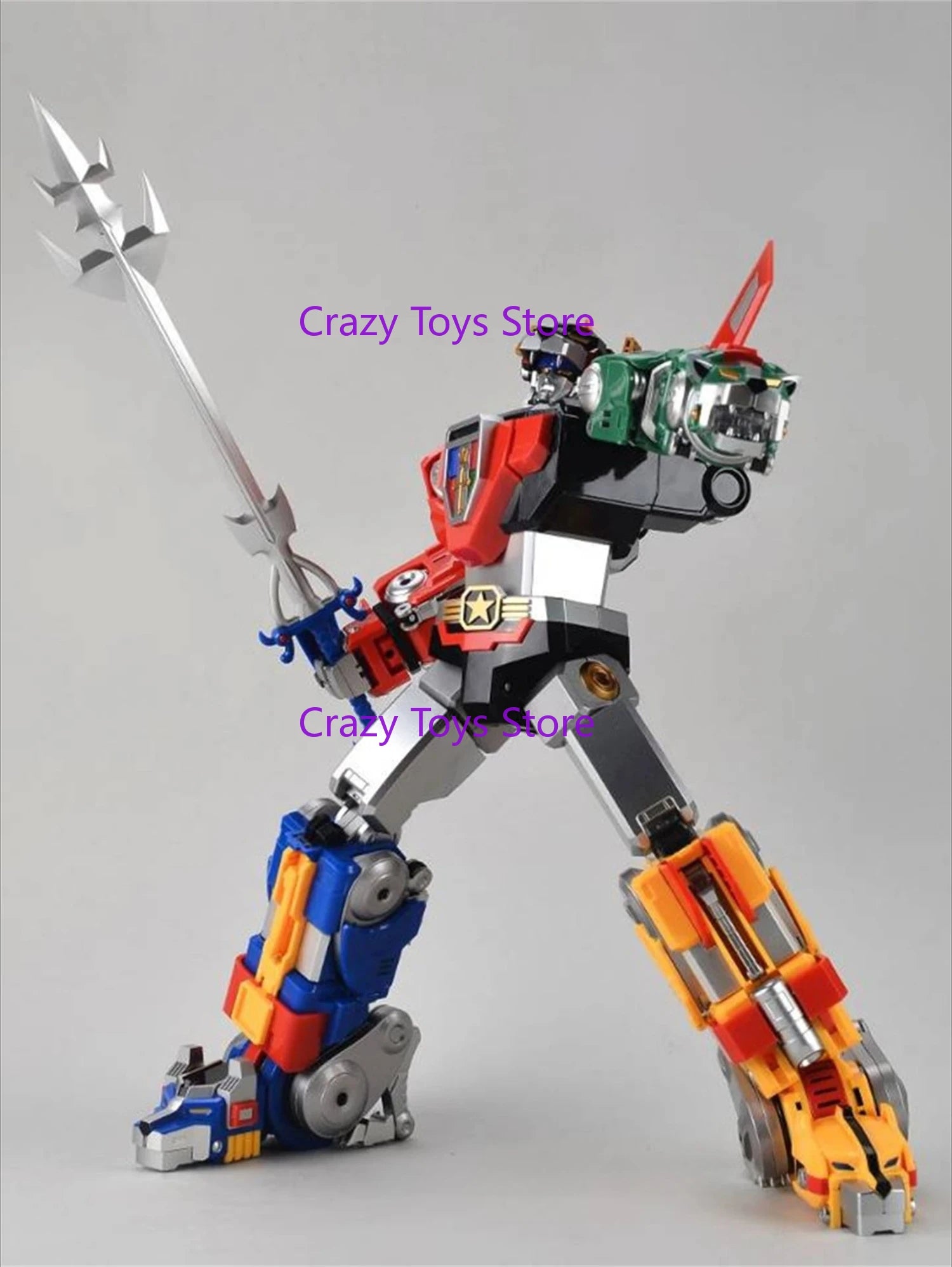 【IN STOCK】Transformation MC Muscle Bear Beast Lion King Golion Alloy Metal Voltron Defender Action Figure