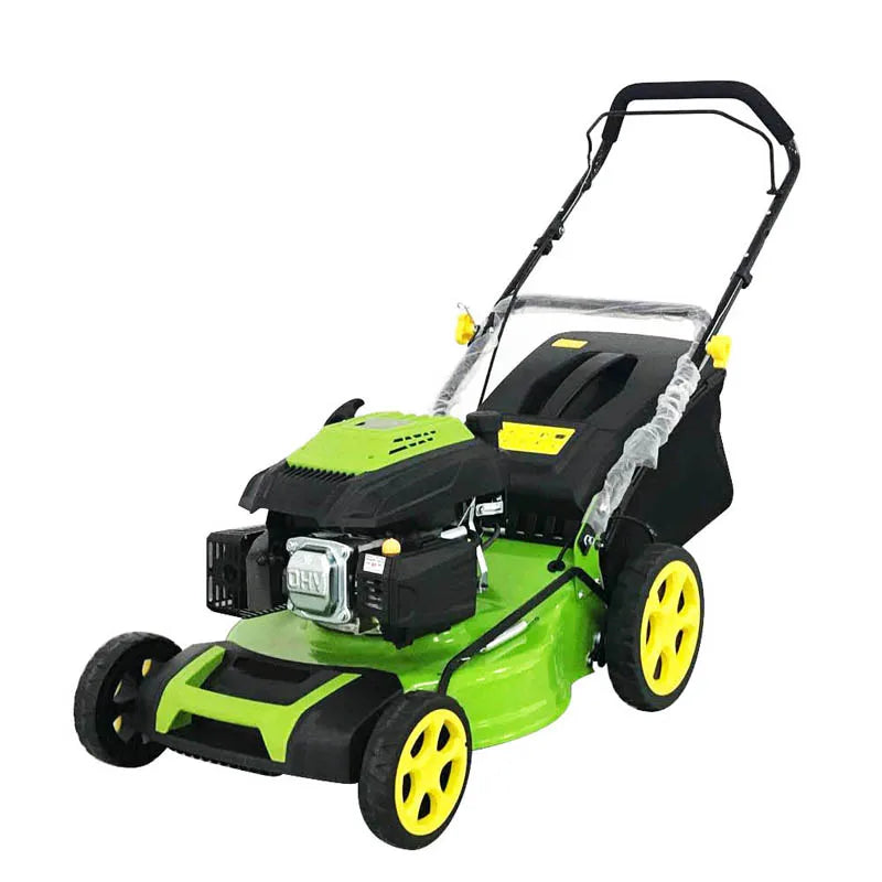 6,5 PS Rasenmäher Aluminiumdeck Manueller Rasentrimmer Tragbarer Rasenmäher