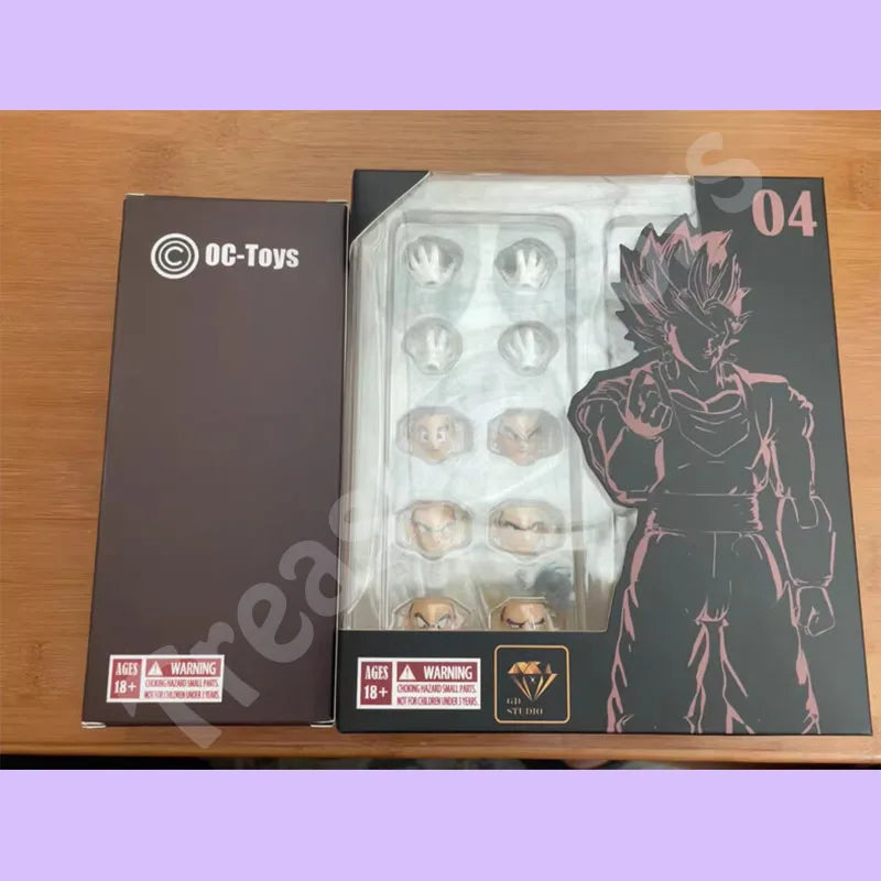 OC Toys GD Studio Dragon Ball Z SHF Super Saiyan God Vegetto Vegito Аниме Фигурки Фигурки Модели Детски Подаръци Играчки