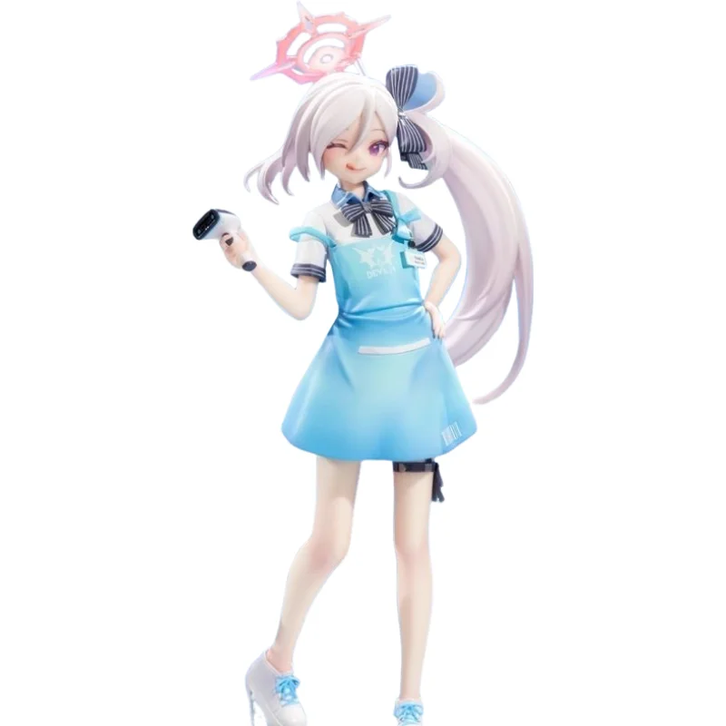 24cm Blue Archive Asagi Mutsuki Cashier Standing Game Girl Figures Models Statue Models Boys Collectible Ornament Doll Toys Gift