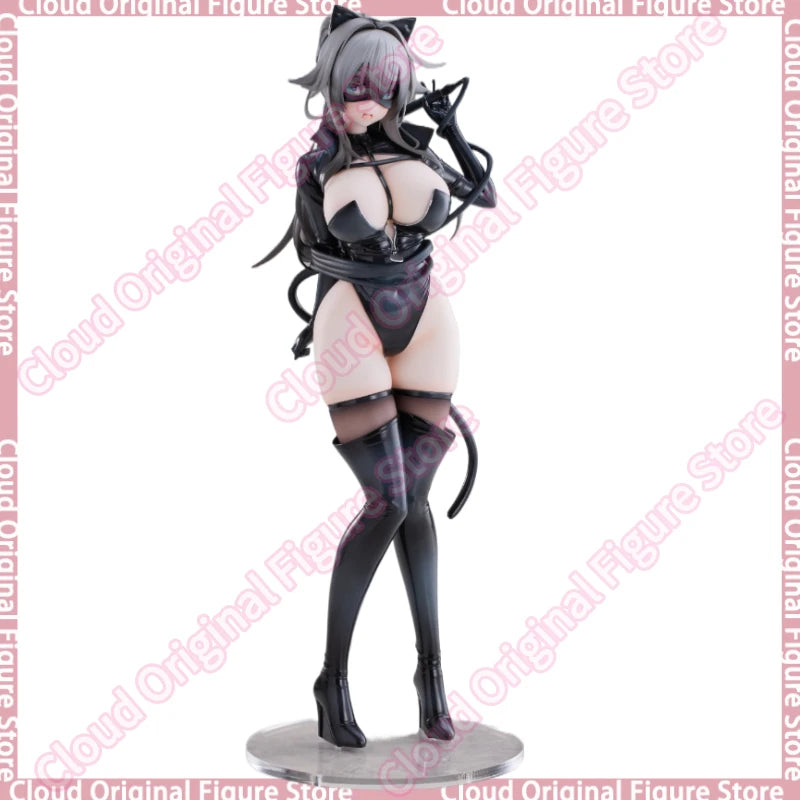 In Stock 100% Original ENSOUTOYS 1/7 Catwoman Happyheterochromatic Version Color Version Anime Collectible Figure Hobby