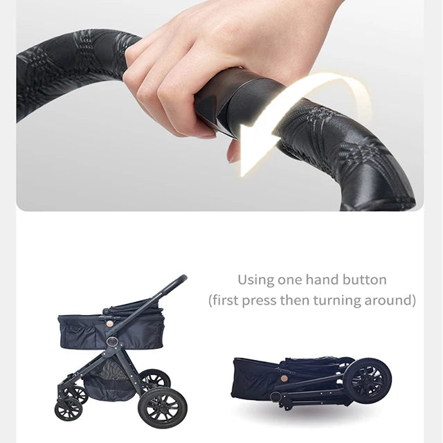 Gut gestalteter großer Kinderwagen für Haustiere mit preisgünstigen Babyartikeln