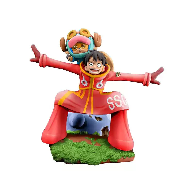 In Stock Megahouse One Piece Box Egg Logbox Egg Island Action Figures Luffy Gear 5 Zoro Chopper Collectible Toys Birthday Gifts