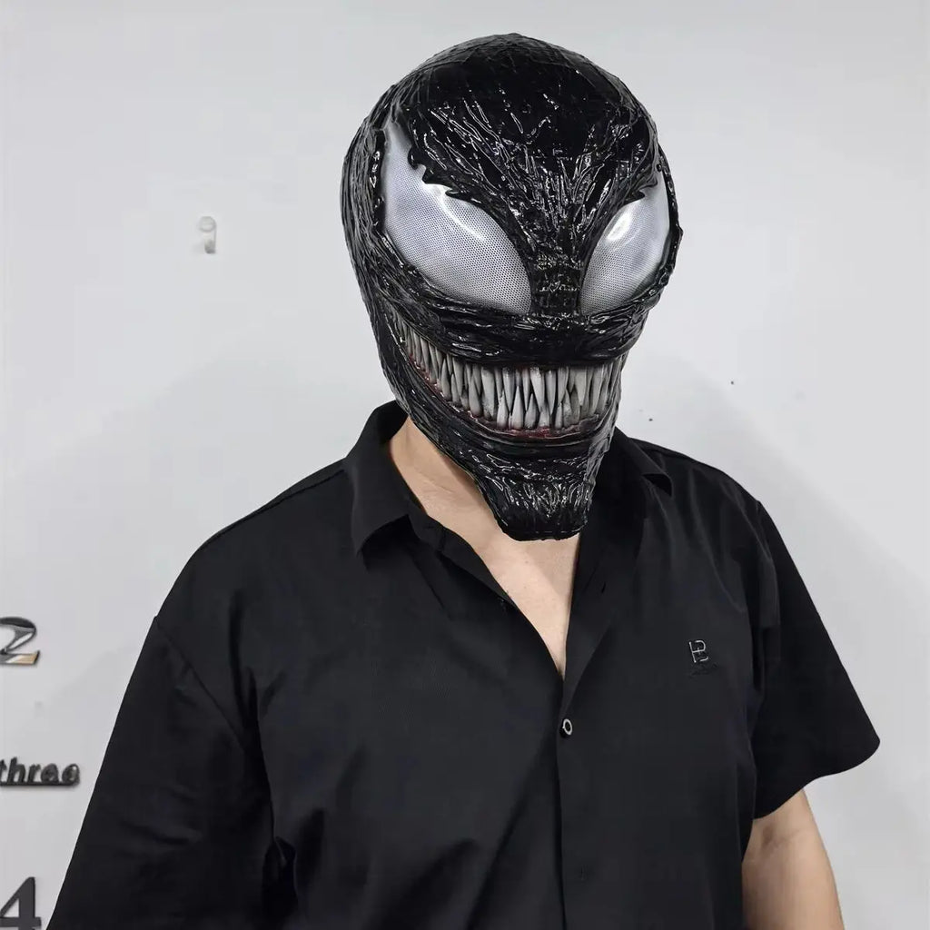 Marvel Venom 3: The Last Dance Venom Mask Customized Venom Vs Spider-Man Helmet Wearable Cosplay Masks Replica Christmas Gift