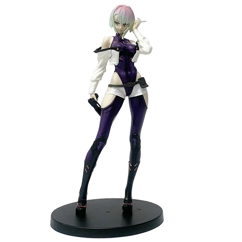 Anime Game Cyberpunk：Edgerunners 17-22cm Lucy Rebecca David Martinez moon  Action Figure Toys Pendant Xmas Birthday Gift
