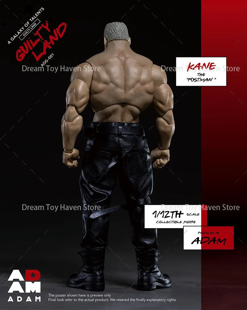 MUFF ADAM ADG-001 1/12 Scale Men Soldier City Of Evil Postman Kane Full Set 6Inch Action Figure Model Toys Collectible