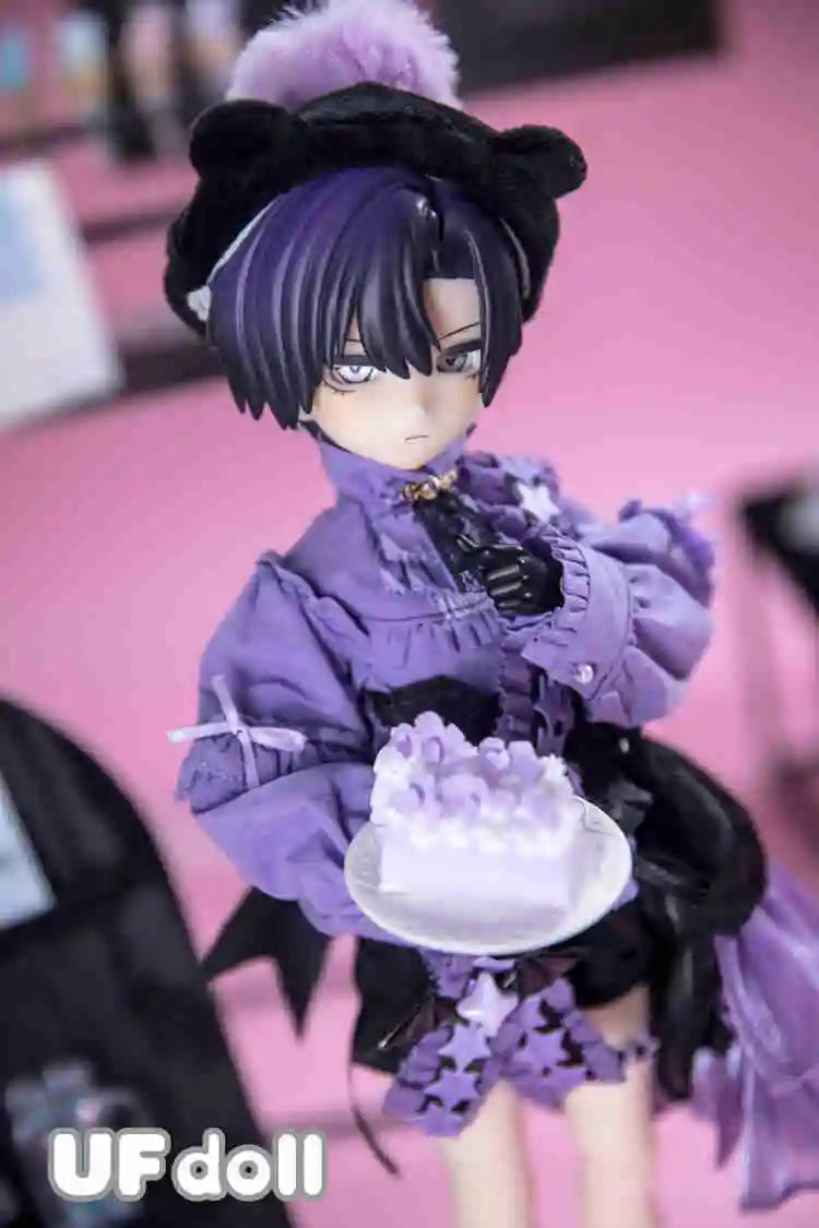In Stock Ufdoll Blind Box Tea Plus Series 1/5 Bjd Anime Peripheral Figure Articular Mobility Desktop Ornament Collectible Gift