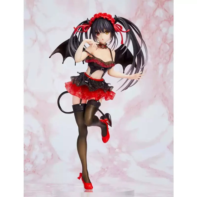 In Stock Original TAITO Date A Live Tokisaki Kurumi Little Devil Anime Figure Desktop Ornaments Model Collection Model Doll