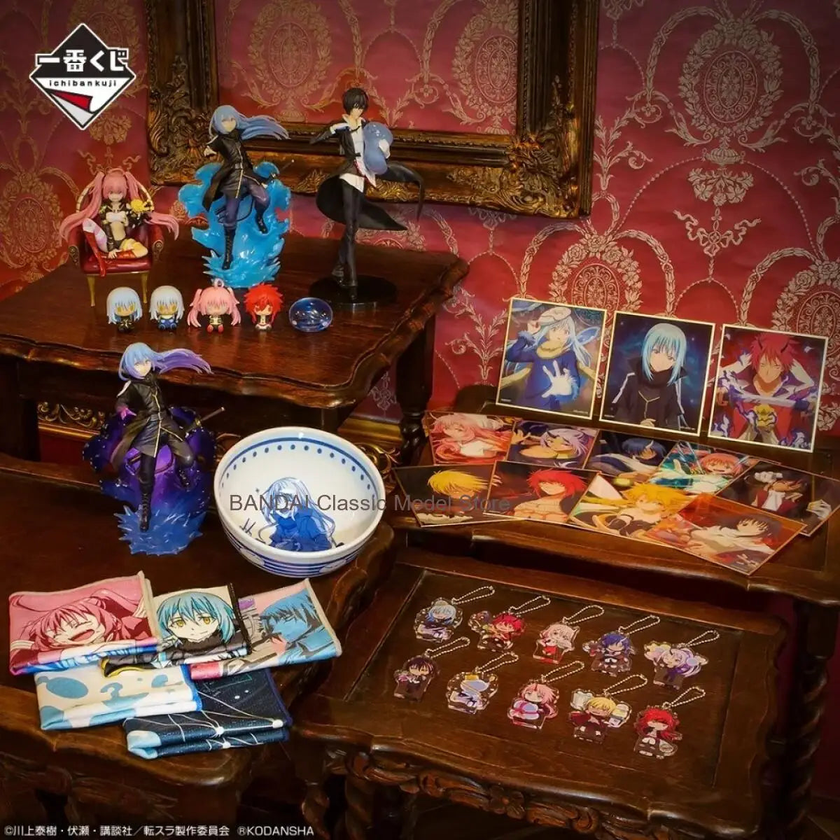 100% in Stock Original Bandai Spirits Ichiban Kuji Tensei Shitara Slime Datta Ken Rimuru Tempest Special Color Ver. Garage Kit
