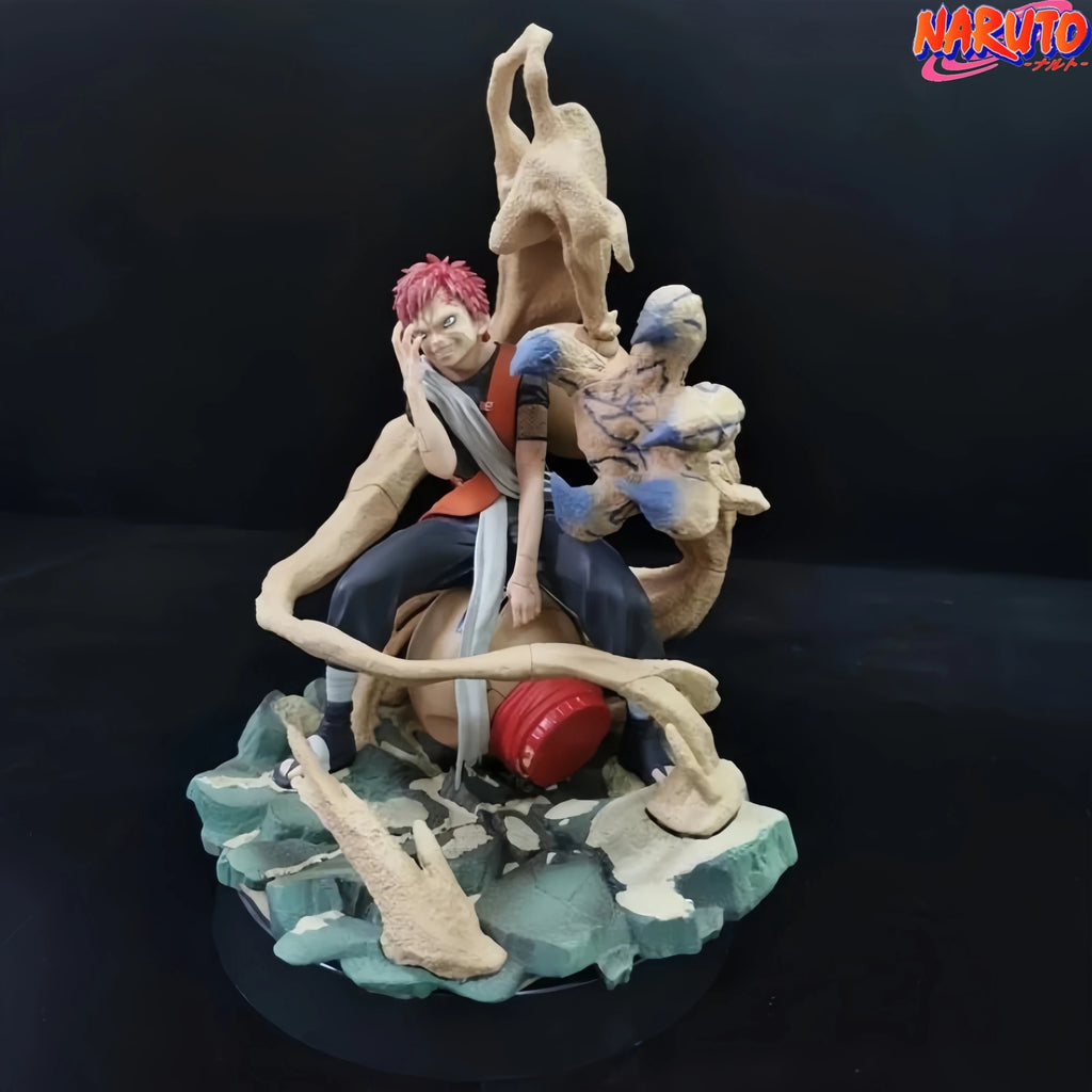 Naruto Anime Figures Gaara Battle version Action Figure Model PVC Figurine Collection Desktop Decoration Children's Toy Gifts