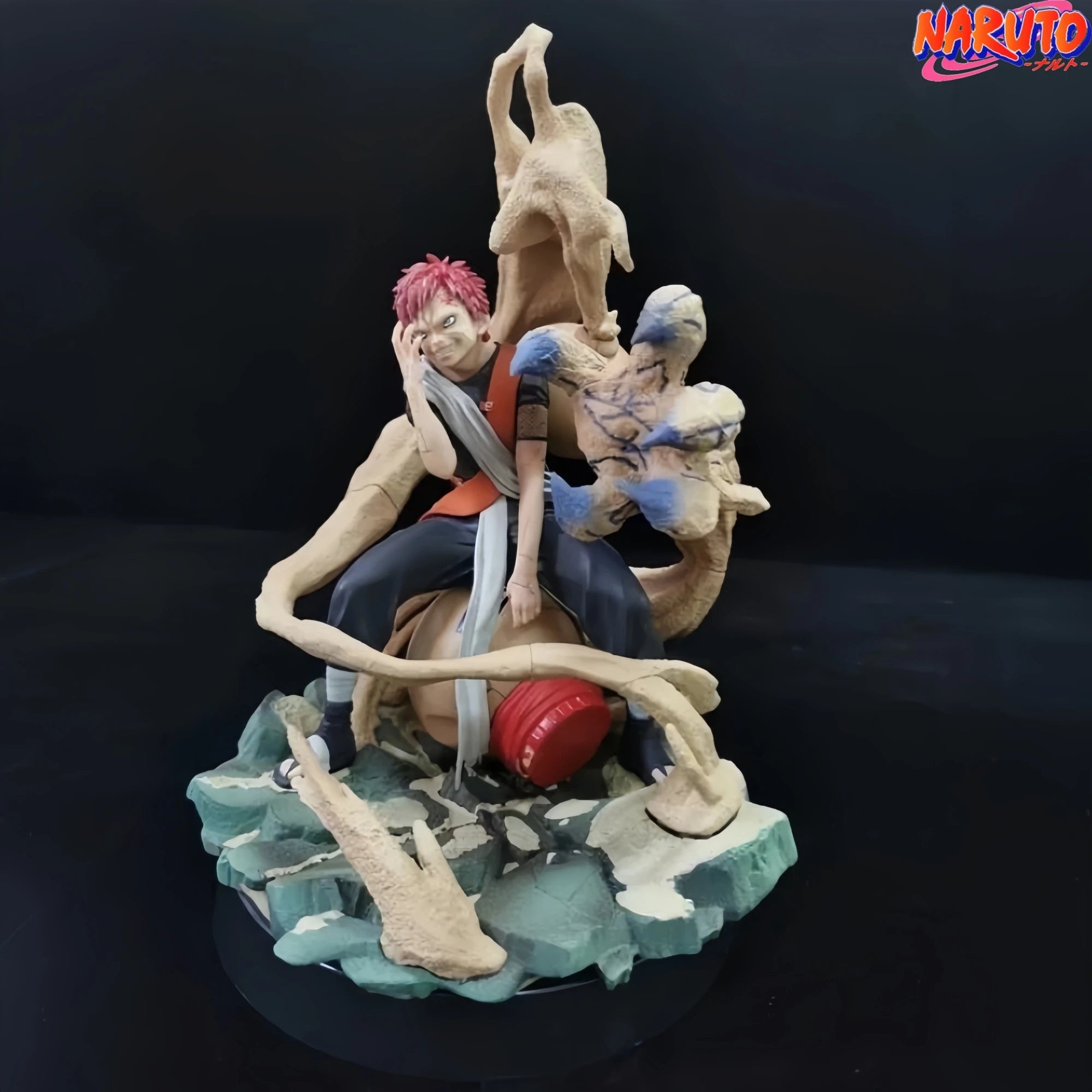 Naruto Anime Figures Gaara Battle version Action Figure Model PVC Figurine Collection Desktop Decoration Children's Toy Gifts