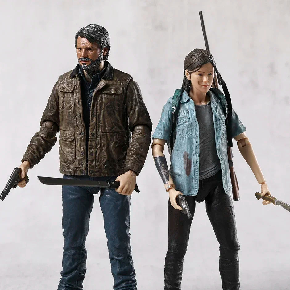 NECA The Last of Us 2: Ultimate Joel and Ellie Action Figure Model Toy Gift For Collection 2-Pack