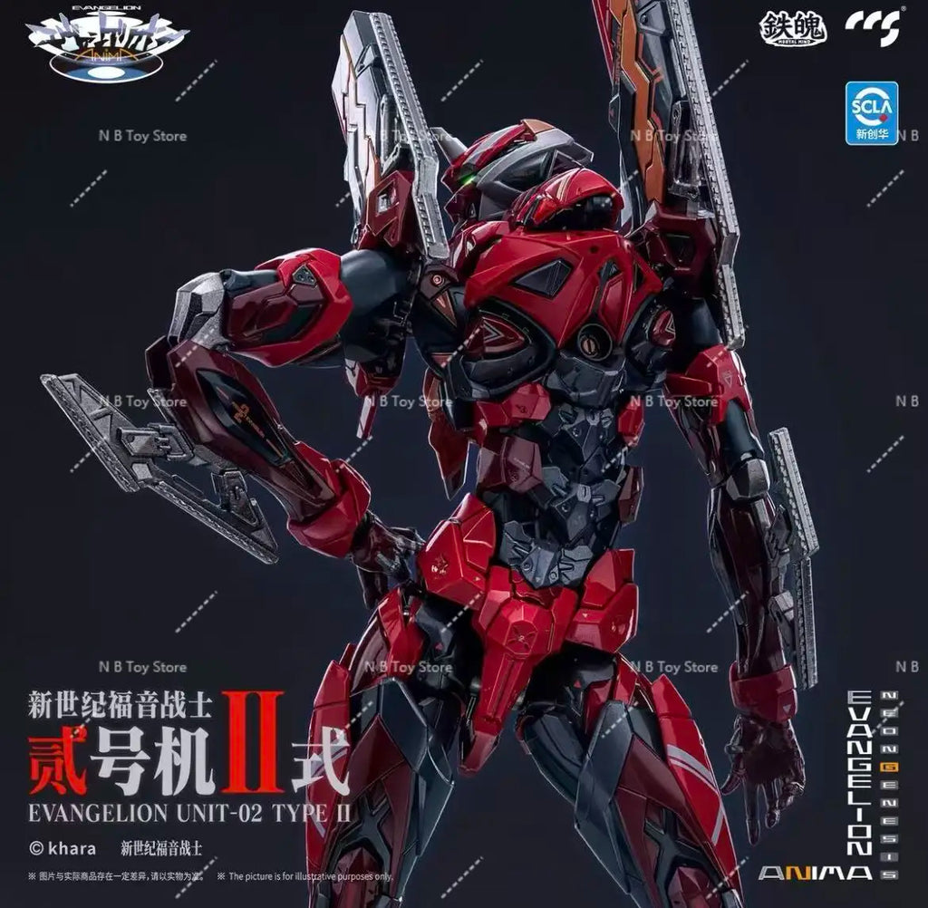 Spot CCS TOYS Neon Genesis Evangelion EVA Unit 2 Type 2 Alloy Finished Mobile Phone Model Mobile Phone