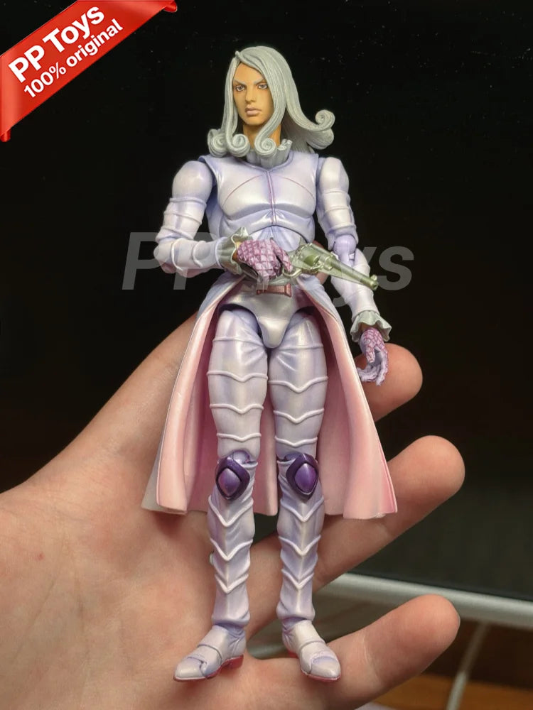 JOJO STEEL BALL RUN Funny Valentine Action Figure Medicos Chobitsu Kōdō 100% Original PVC Anime Model Toys Collection Doll Gift