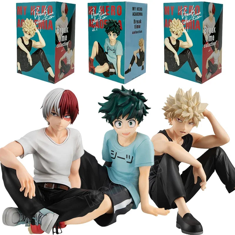 My Hero Academia Hado Nejire Anime Figure Boku no Hero Midoriya Izuku/Bakugo Katsuki/Asui Tsuyu Action Figure Model Doll Toys