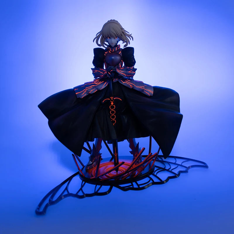 Aniplex Black Saber Matou Sakura Figure Fate/stay Night Saber Alter Makiri No Hai Pvc Action Figure Collection Toys Gk Statue