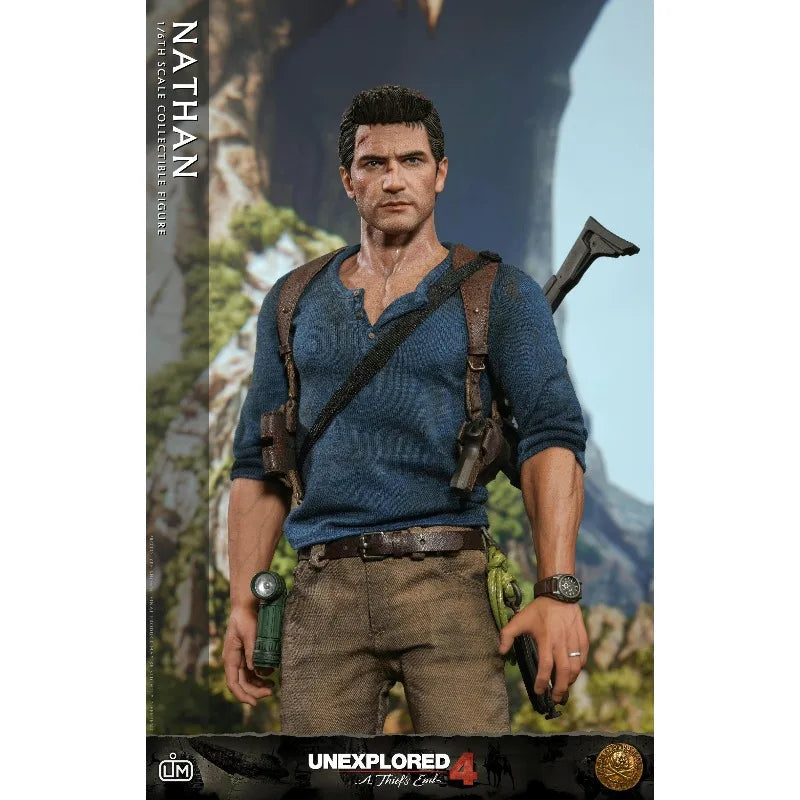 In Stock LIMTOYS 1/6 Scale Uncharted 4 Nathan Drake Action Figure LIM012 Action Figure Model Trendy Toys Gift  Collectibles