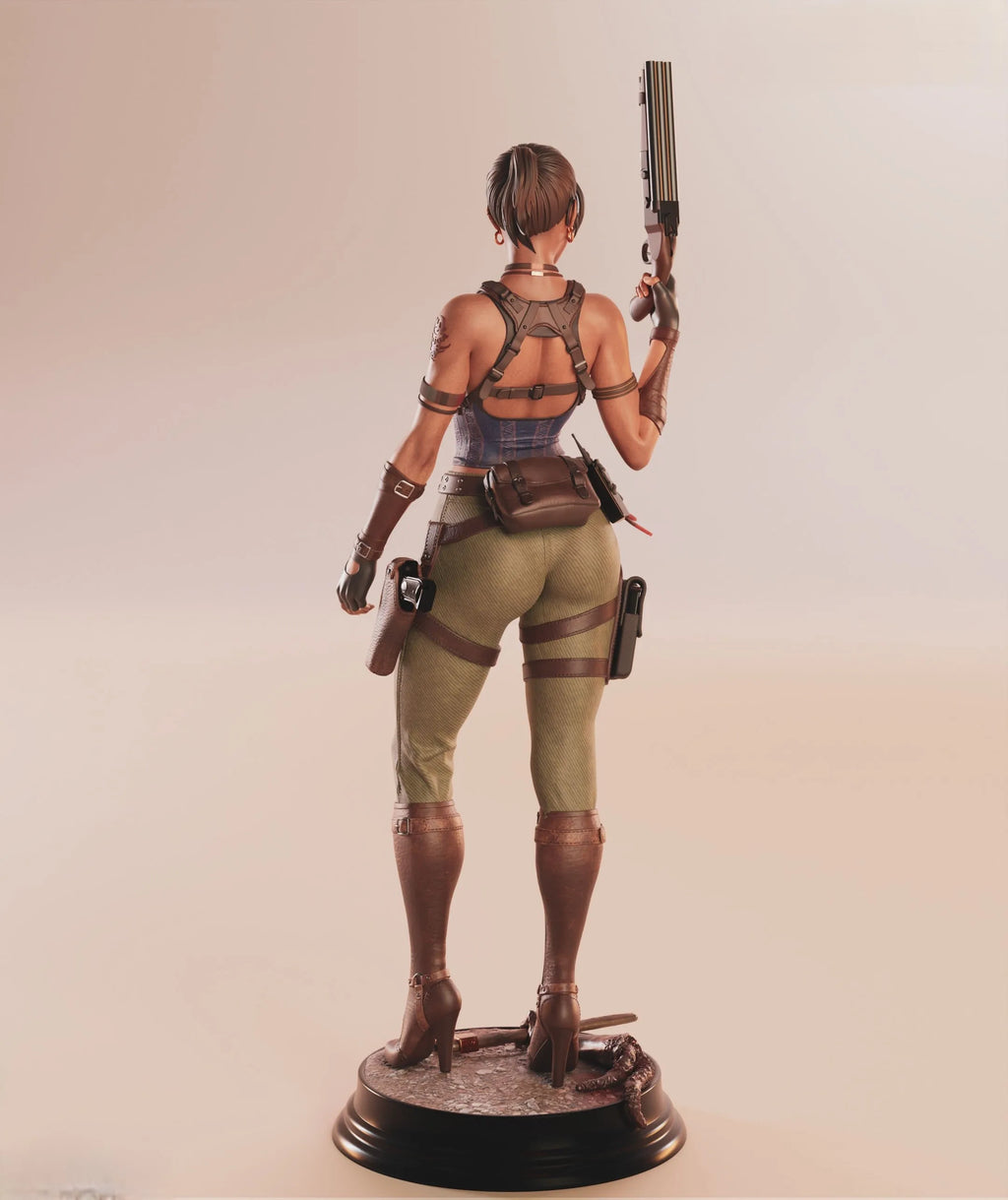 18cm-15cm-12cm-10cm) 3D Print Resin Toy Kit Gk Unpainted Figurine Diy Unassembled Statue Figures Model Toys