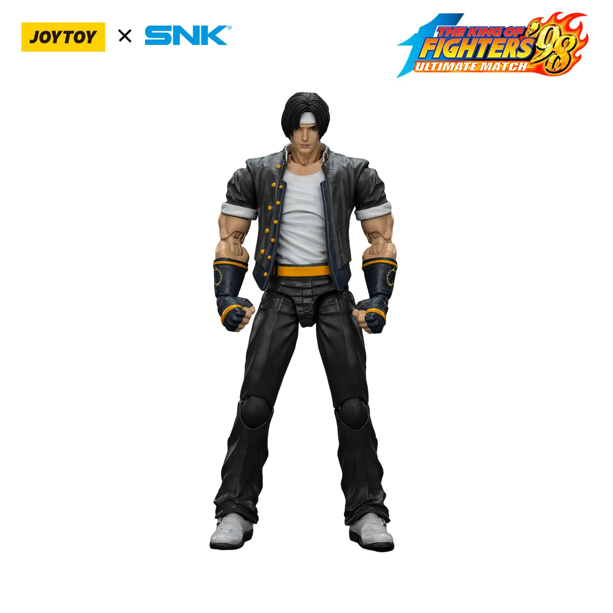 [AUF LAGER] JOYTOY SNK 1/18 Action-figuren KOF 98UM Hero Team Kyo Kusanagi &amp; Goro Daimon &amp; Benimaru Nikaido3PCS Modell Geschenk