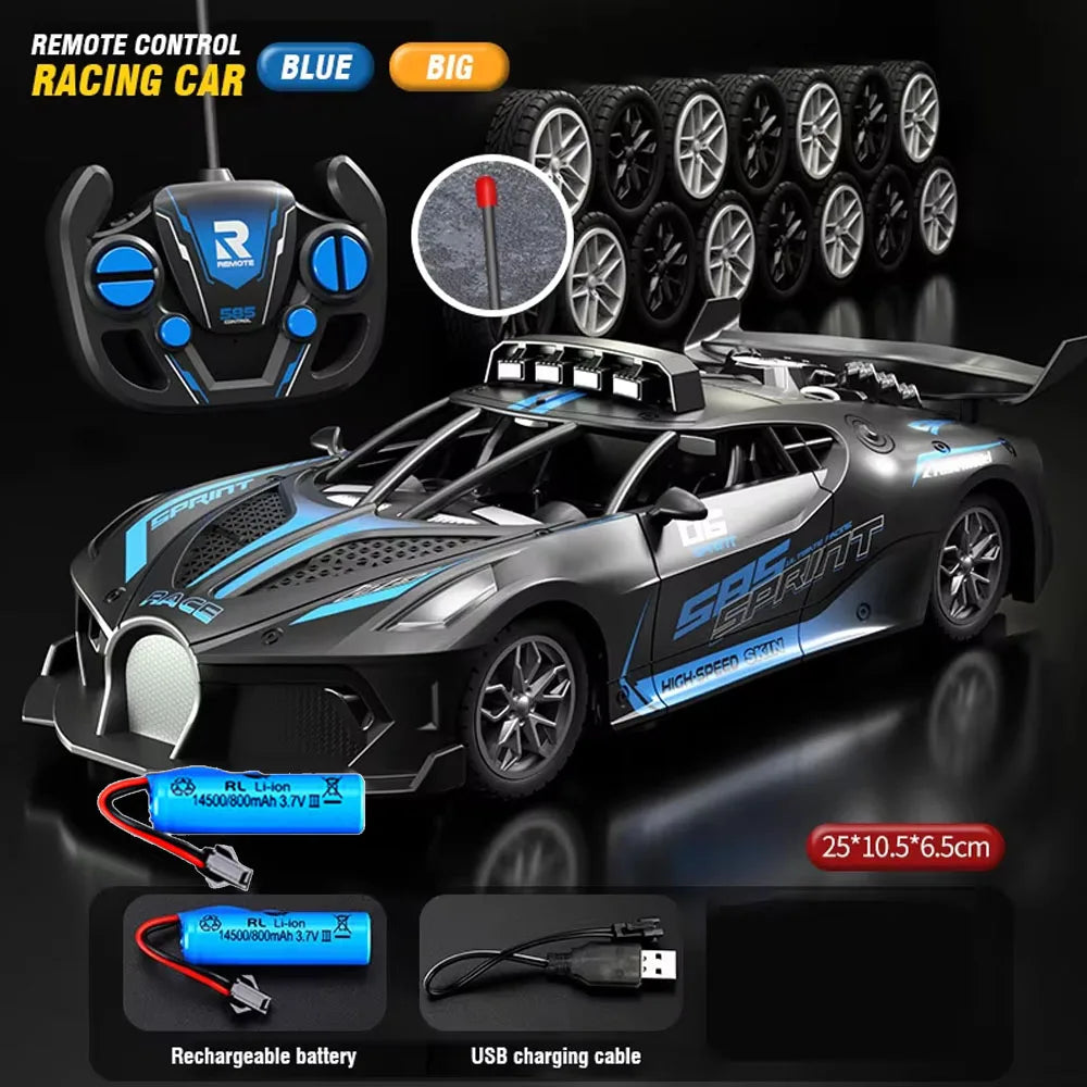 1/18 RC Auto High Speed ​​Drift Sportwagen Fernbedienung Fahrzeug Sport Rennwagen Spielzeug Modell Kinder Spielzeug für Jungen Geburtstagsgeschenke