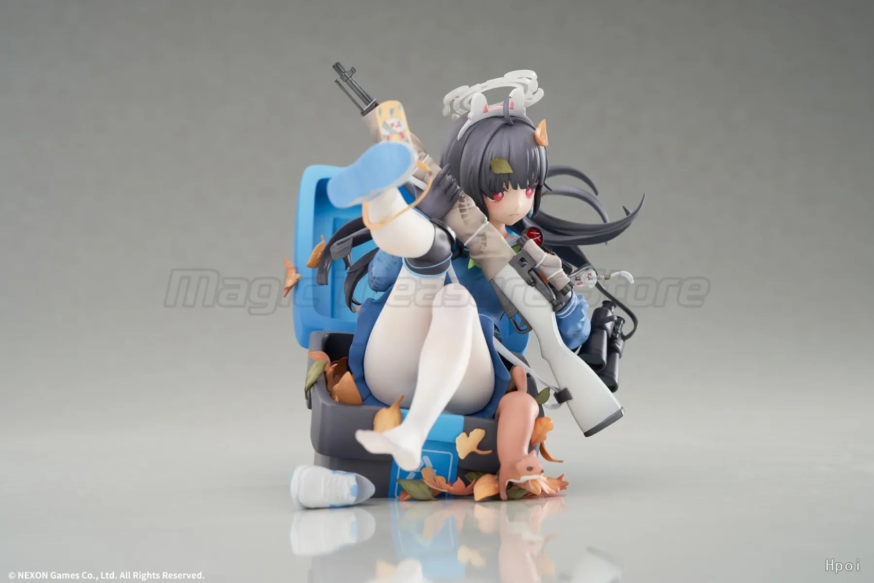 【In Stock】 Original ELEGANT Blue Archive Kasumizawa Miyu Careful Observation 1/7 Scale Figures Animation Ornaments Collection