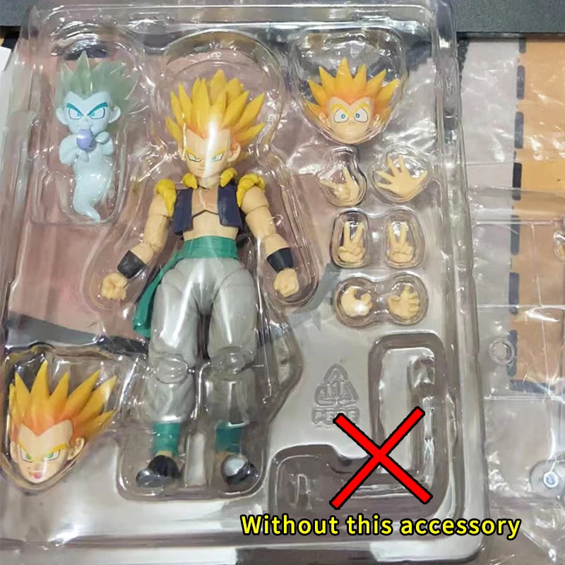 Shf Dragon Ball Z Gotenks Figure Super Saiyan Gotenks Action Figures Pvc Statue Collection Model Toys For Children Gifts
