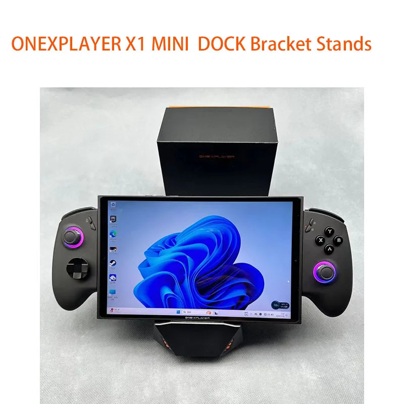 Docking Station For OnexPlayer/OneXfly/X1 Mini 8.8 inch Game Console PD Charge USB HDMI RJ45 Network Bracket Stands