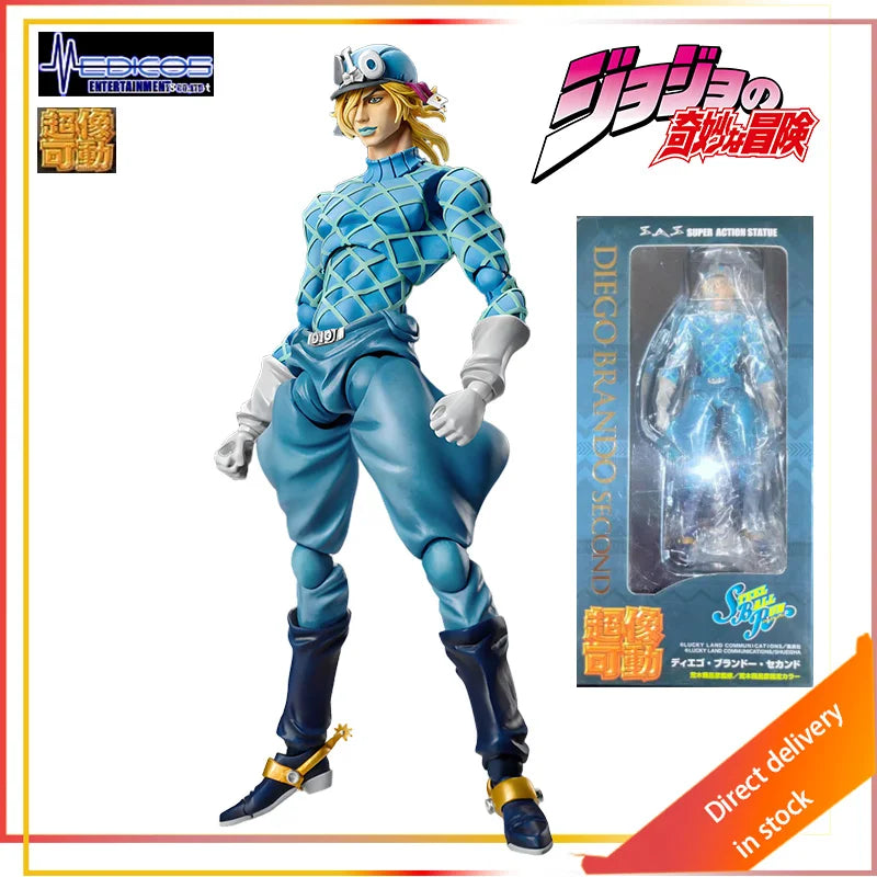 MEDICOS Original Super Like Mobile Jojo Fantastic Adventure Part Seven Jerome Belin Action Figure Model Toys Movable Model