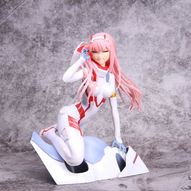 28cm DARLING in the FRANXX Zero Two 02 Sexy Anime Girl Figure Zero Two For My Darling Wedding Action Figure Collectible Doll Toy