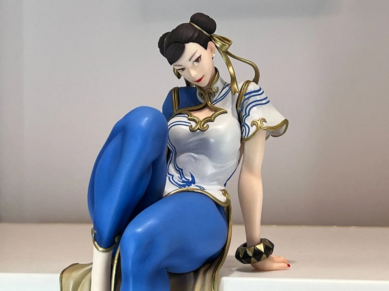 Original SEGA Street Fighter 6 Chun Li Anime Figure Toys PVC Model Collection Doll Action Figurine For Birtnday Gift