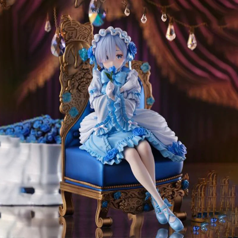 【100 % original】F:NEX auf Lager Re:Zero Kara Hajimeru Isekai Seikatsu - Rem Ram - F:Nex 1/7 Gothic Ver.garage Kit Geschenke Spielzeug Modell