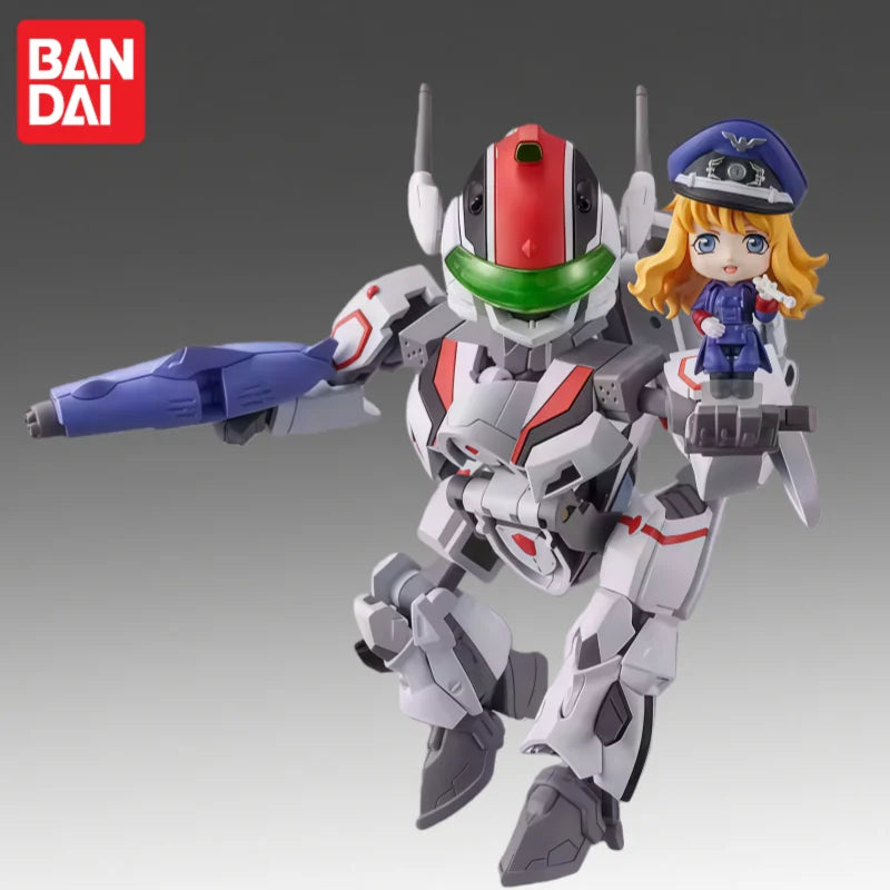 In Stock Bandai Original Banpresto The Super Dimension Fortress Macross Vf 25F Action Figure Model Doll Brand New Boxed