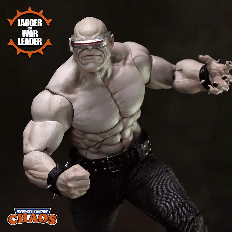  In Stock Original CHAOS Studio Muff Toy 1/12 Jagger The War-leader Action Figure No.003 Figurine Collectible Custom Toys Gifts